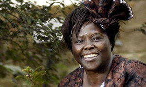 Nobel Peace Prize winner, Wangari Maathai