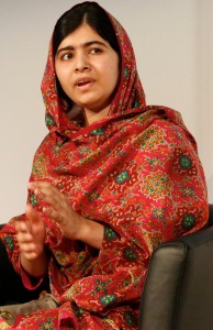 Nobel Peace Prize laureate, Malala Yousafzai